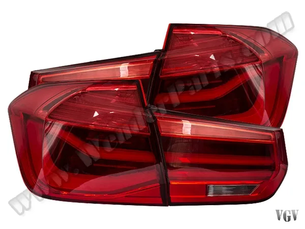 BMW 3 Serisi F30 2012-2019 - Komple Stop LCI Tak Calistir Kırmızı 63212450101 | ALTEK