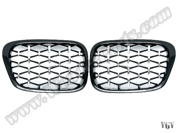 Panjur E46 Siyah/Krom/Siyah -Sedan Diamond Z4- 2002-05 51132158543 | WENDER