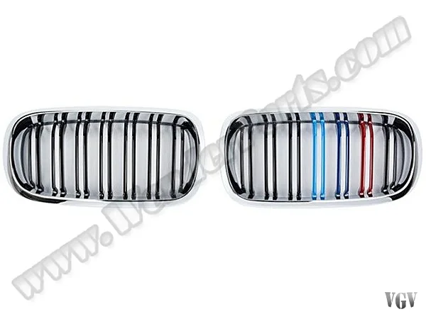 Panjur F15 F16 Krom/Siyah (Çift Çıtalı) ///M-Renkli 2014- | WENDER