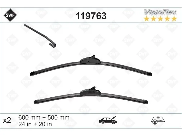Silecek F15 Ön (Set) 65/50cm -Sport- SWF_119763 SWF