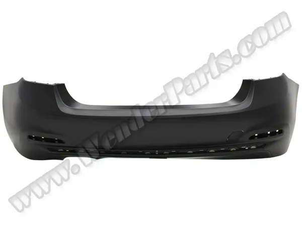 Tampon F30-LCI Arka (PDCsiz, 2B1-Çıkış, Nikelaj Delikli) -Luxury/Sport- 2016-18 51127384603 | WENDER