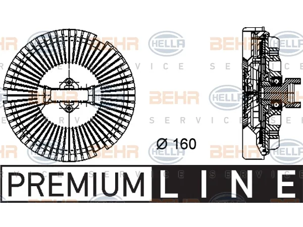 Termik M60 M62 M73 [E65 E53] BHR_8MV376733021 HELLA