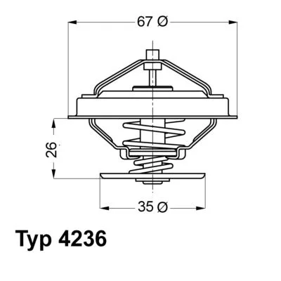 Termostat WHL 4236-92D