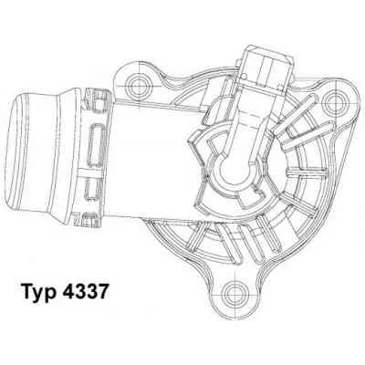 Termostat WHL 4337-105D