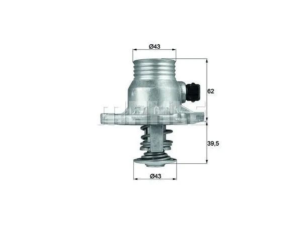 Termostat M62 [E39 E38] 105C 1995-98 MHE_TM11105 MAHLE