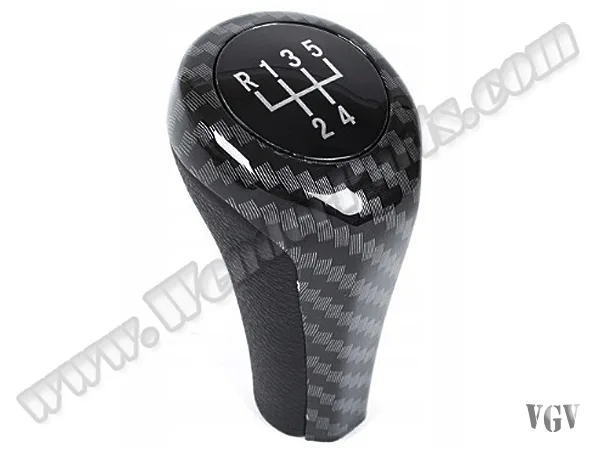 Vites Topuzu BMW -5 İleri- Man/Şanz; (Karbon) Köşeli Çerç. 25117536019 | WENDER