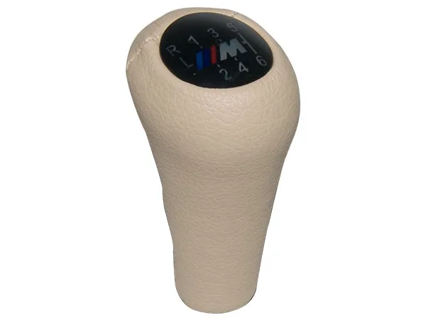 Vites Topuzu BMW -6 İleri- Man.Şanz; (Bej; Suni Deri) Işıklı -///M- 25112282450 | WENDER