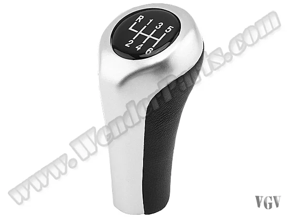Vites Topuzu BMW -6 İleri- Man/Şanz; (Mat-Krom) Köşeli Çerç. 25117547083 | WENDER