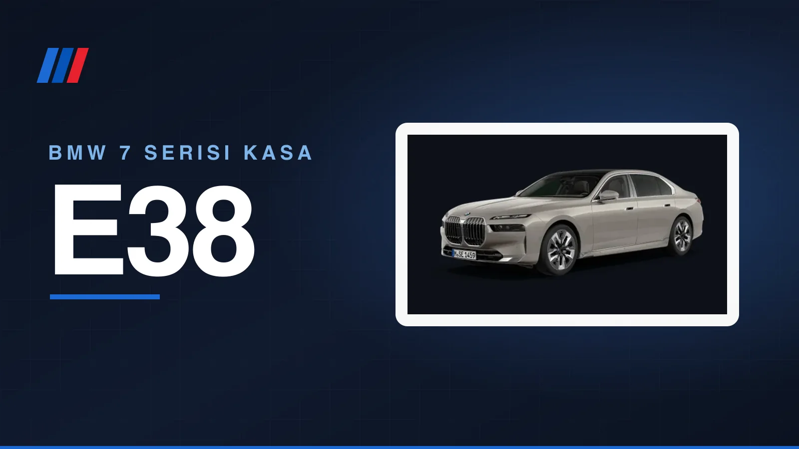 BMW E38 7 Serisi için tampon bandı ve üst kapak contası parçaları