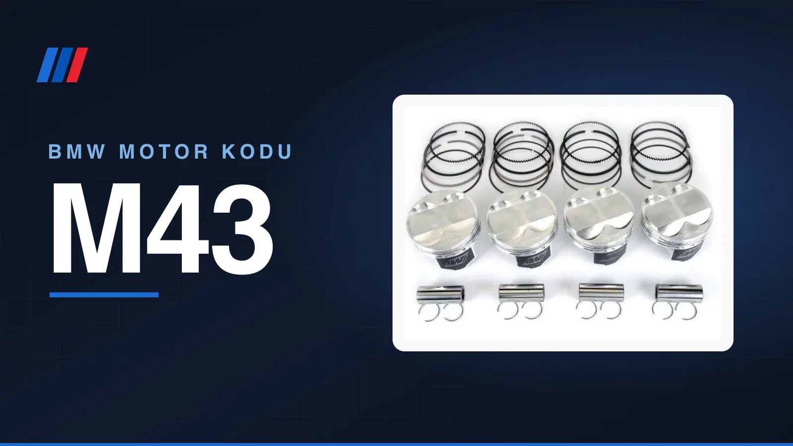 M43 motor kapak görseli