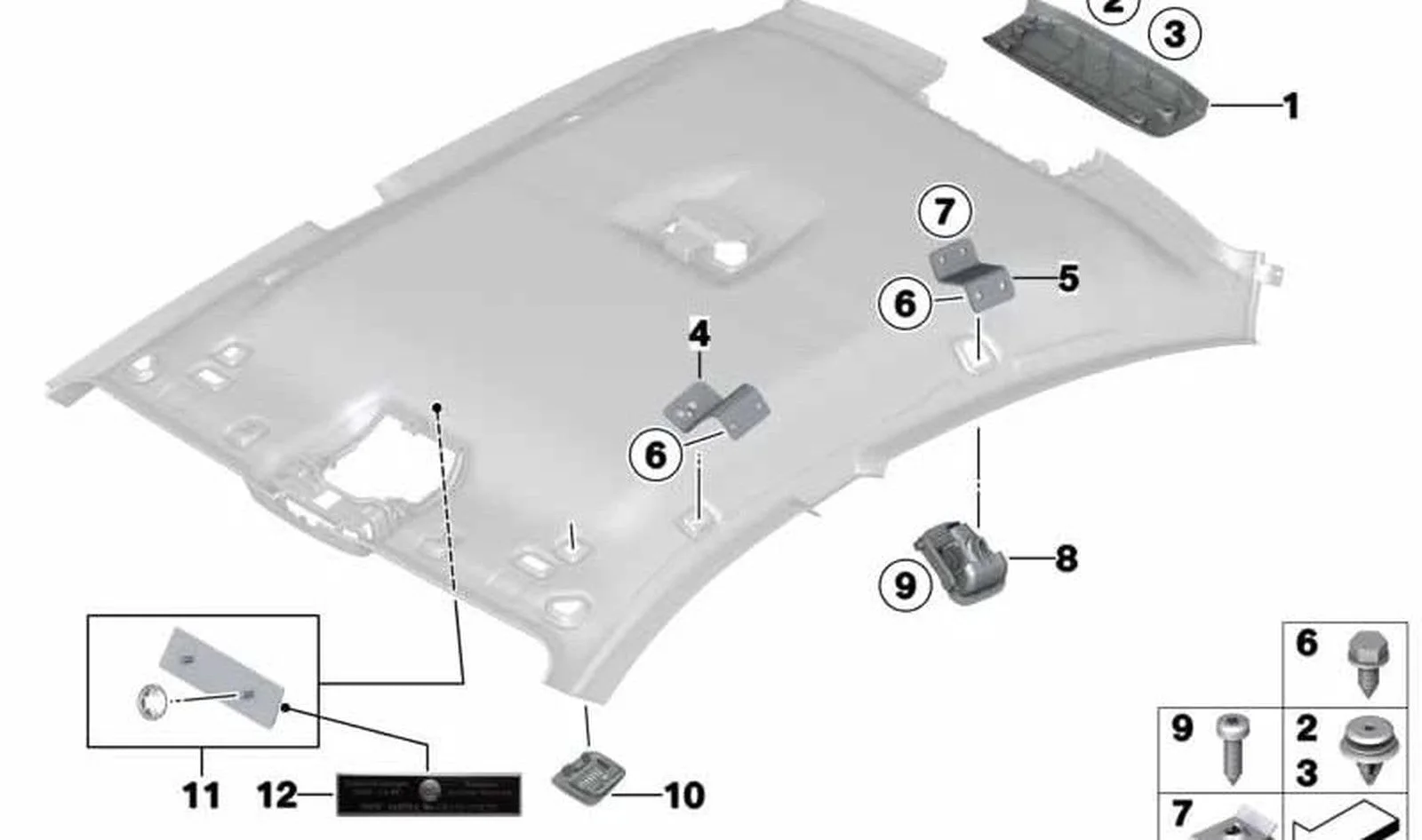 BMW E89 E92 F06 F13 Sac Cıvatası ST4,8x13 07119901288