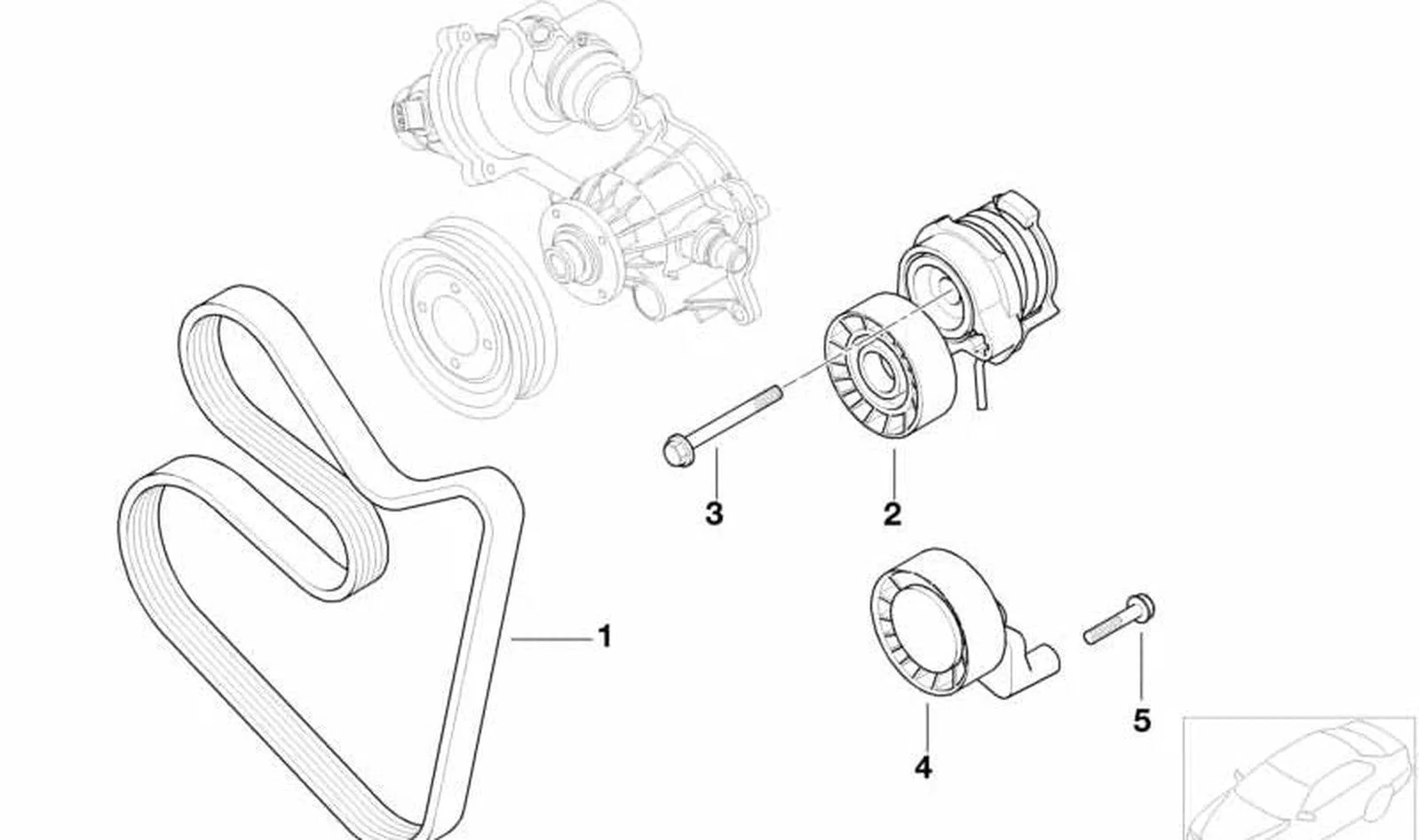 BMW E65 E66 F01 F02… Altıgen Cıvata M10x95 07119905642