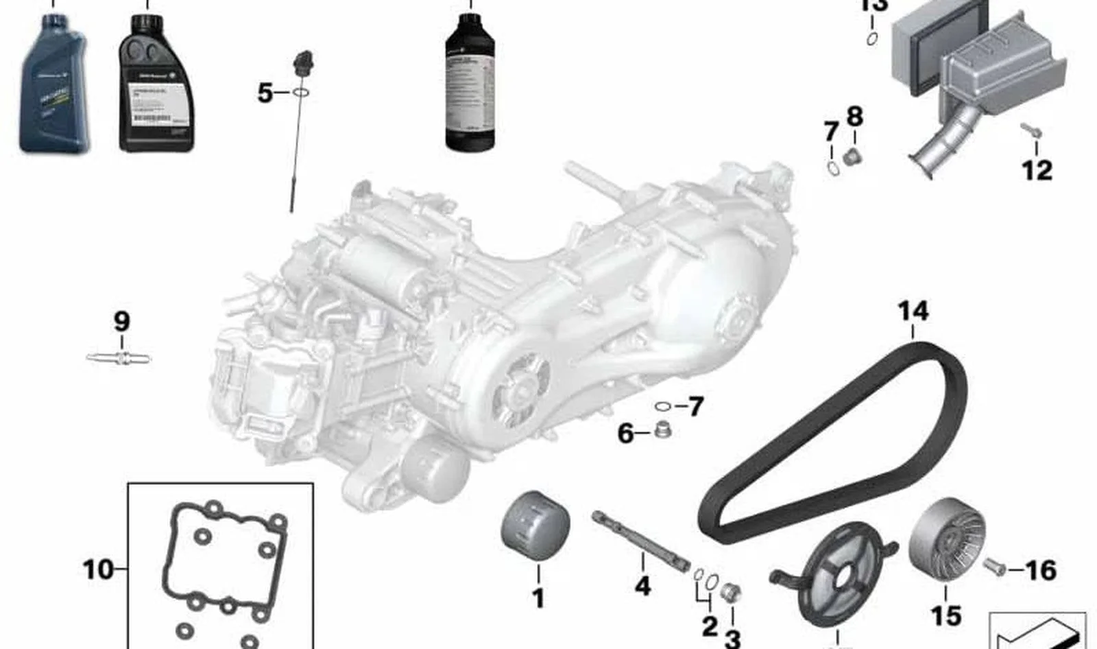 BMW E30 E36 E46 E53… Kapatma Cıvatası M16x1,5 07119905957