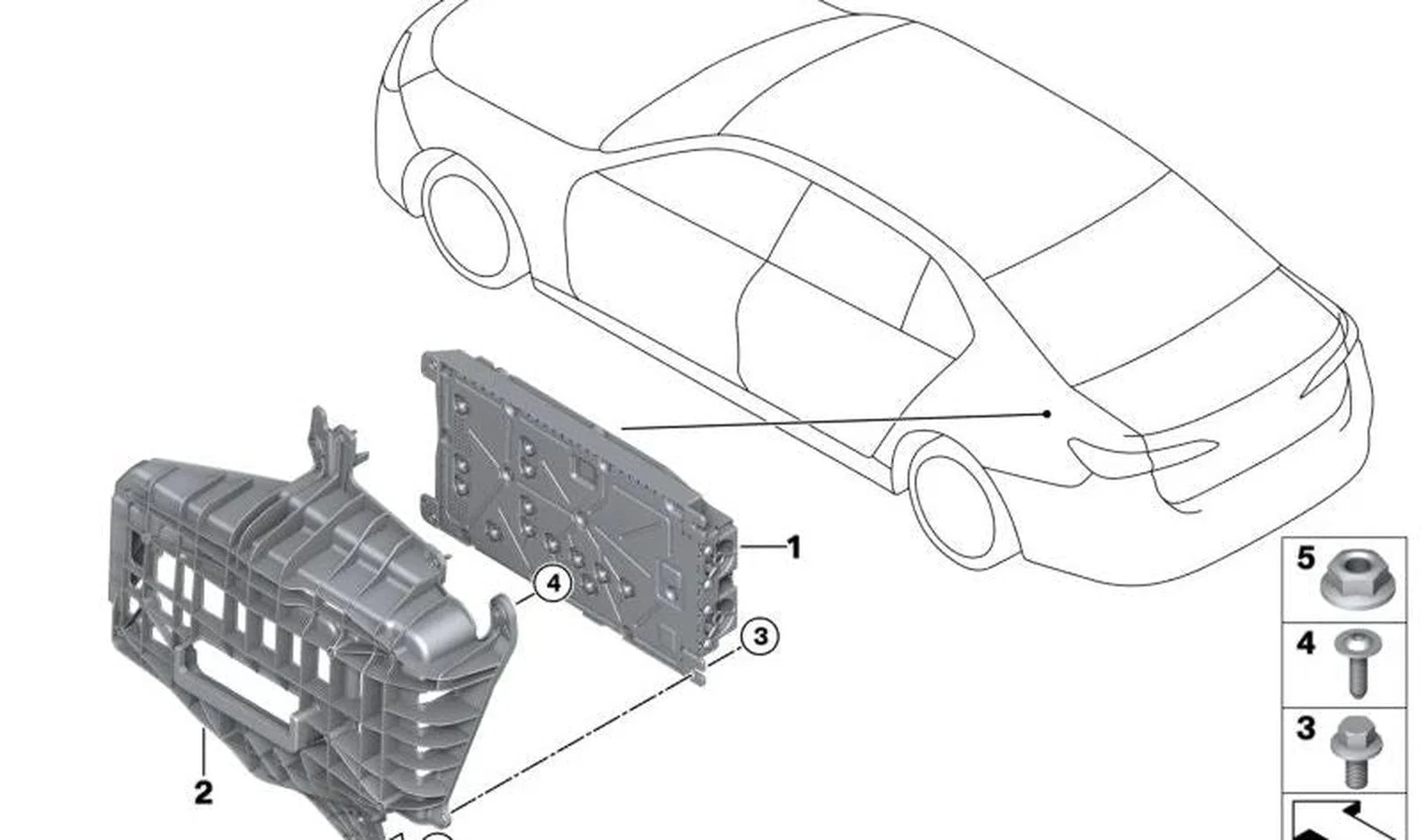 BMW F22 F30 F56 F60… Metrik Altıgen Cıvata 07119906043