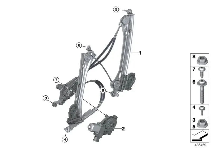 BMW F25 F26 I15 Altıgen Başlı Cıvata 07119907130