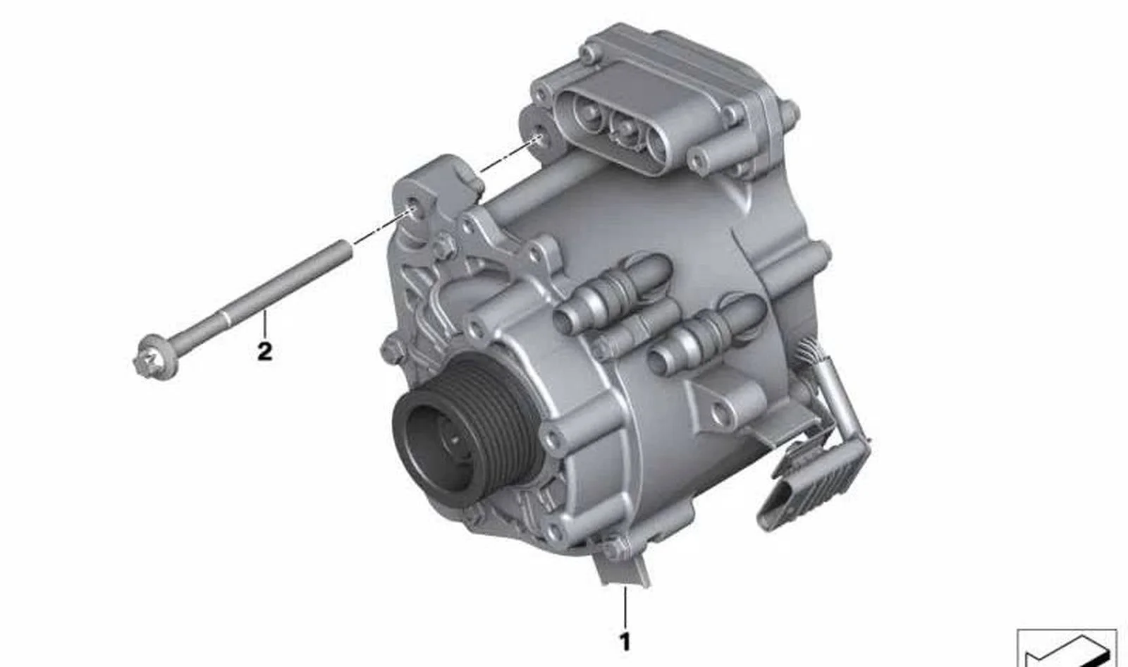 BMW F39 F45 F48 F49… Silindir Kapağı Cıvatası 07119908445