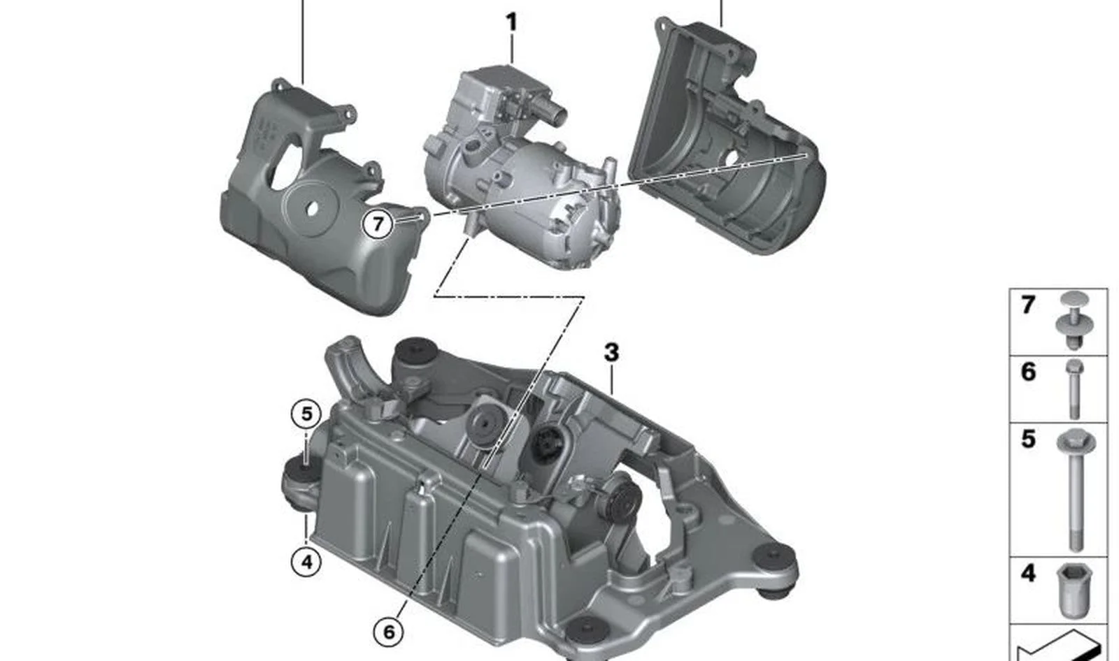 BMW F01 F02 F06 F07… Altıgen Başlı Cıvata 07119908566