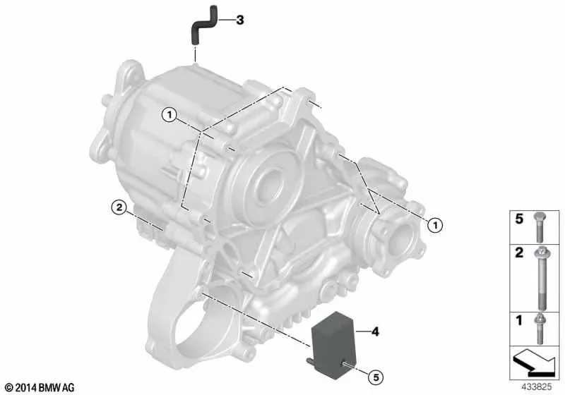 BMW F01 F06 F11 Altıgen Başlı Cıvata 07119908581