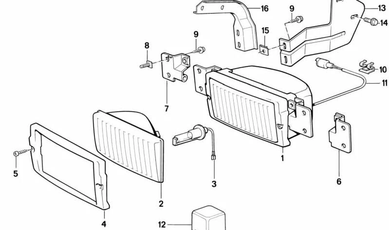 BMW E21 E24 E28 E30… Pullu Altıgen Başlı Cıvata M8x16 07119915071