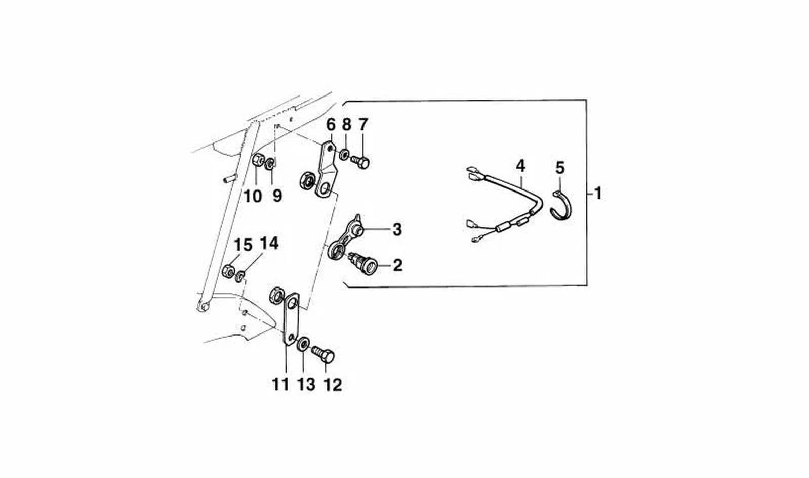 BMW E21 E24 E28 E30… Altıgen Somun 07119915558