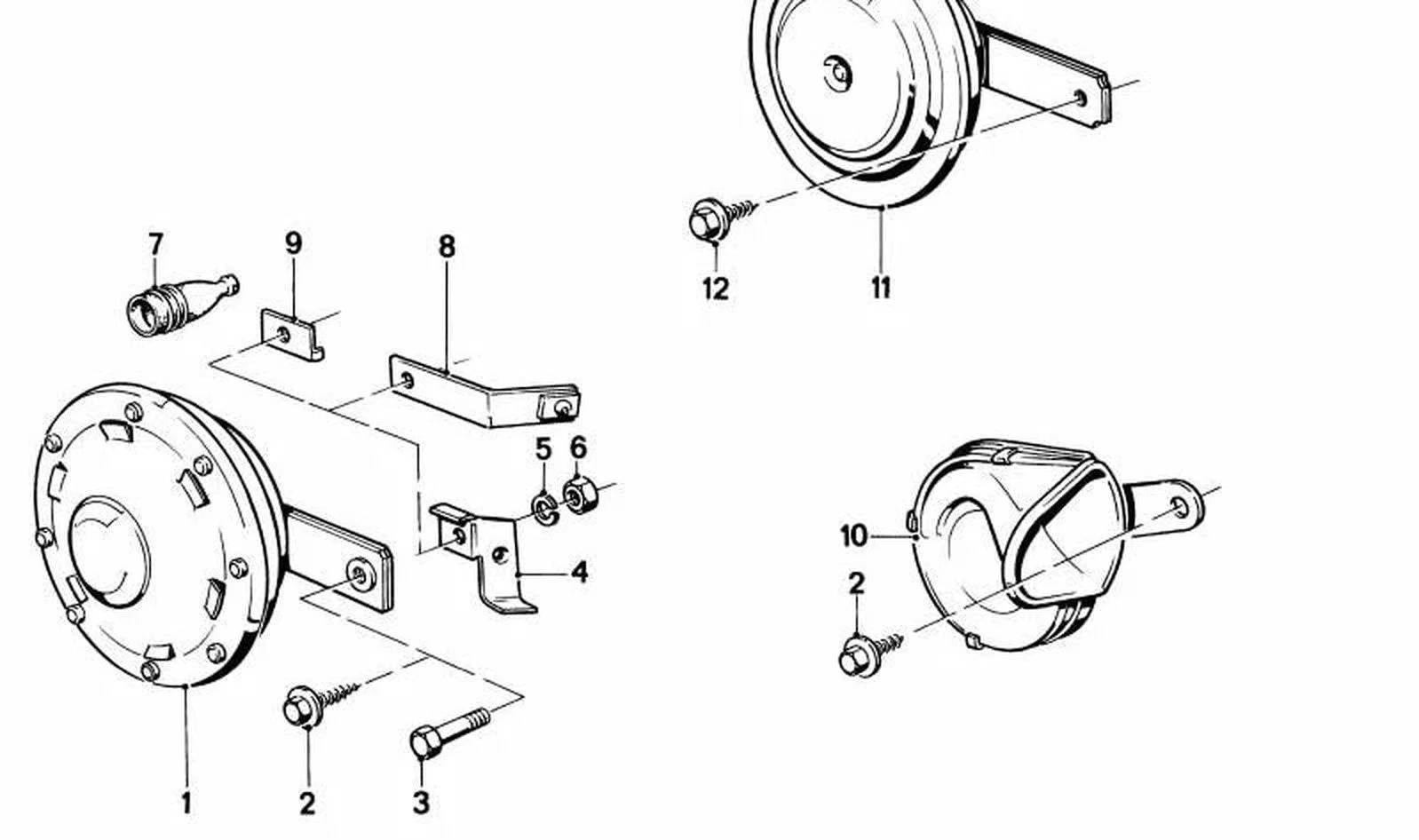 BMW E21 E24 E28 E30… Altıgen Başlı Sac Vidası 07119916960