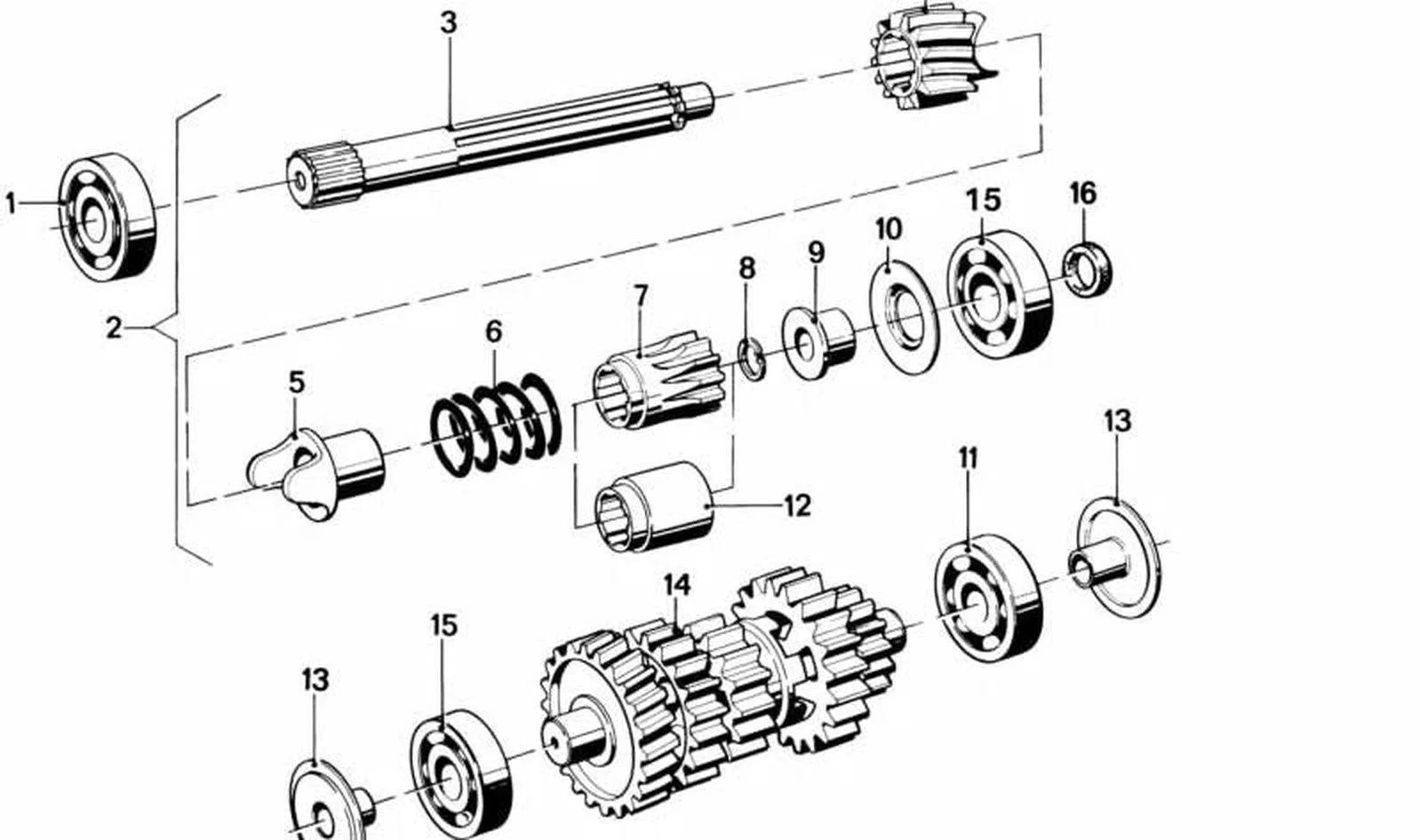 BMW E30 E36 E46 E90… Emniyet Segmanı 07119933516