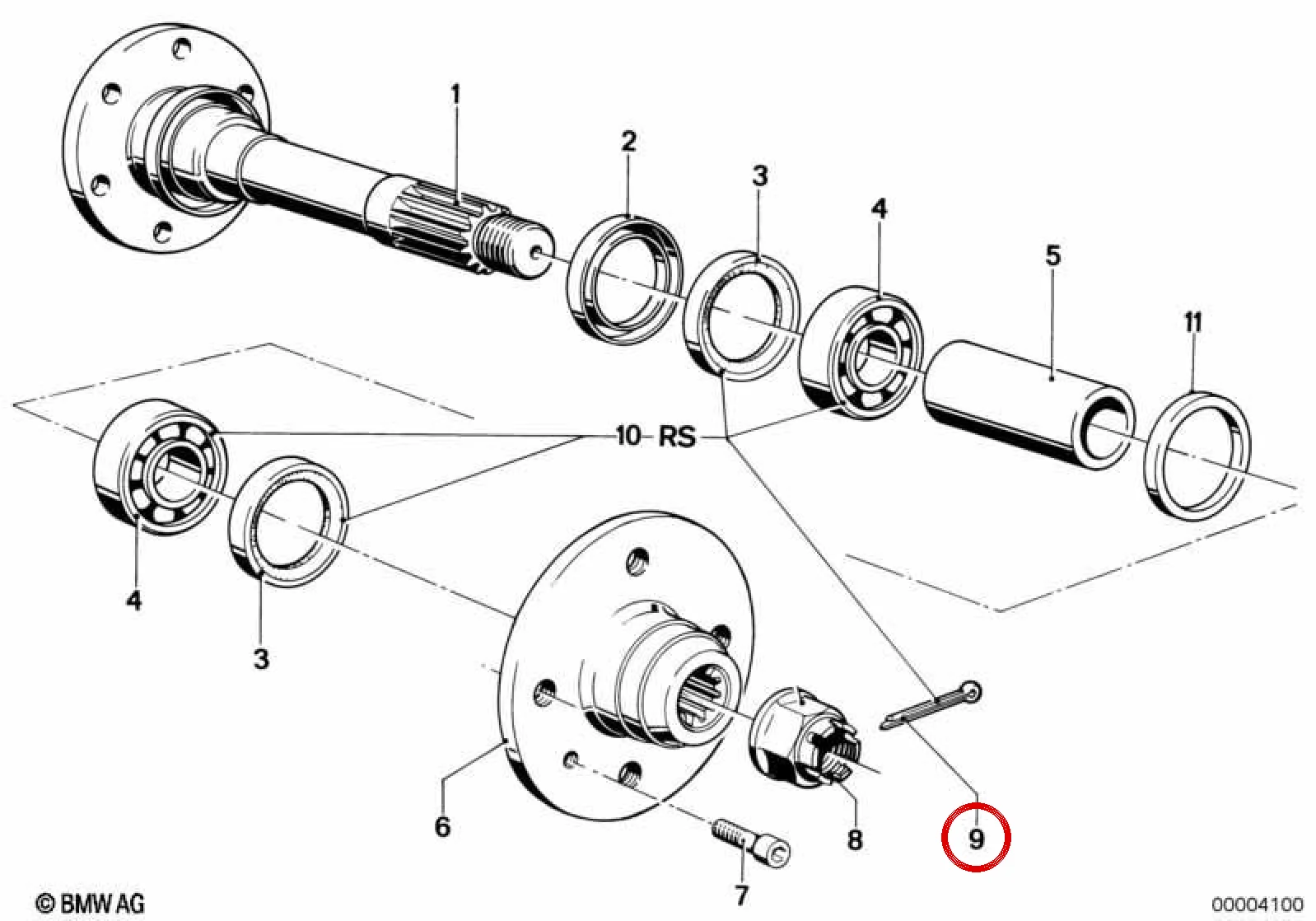 BMW 3 Serisi E21 Pim 5x45 07119945270