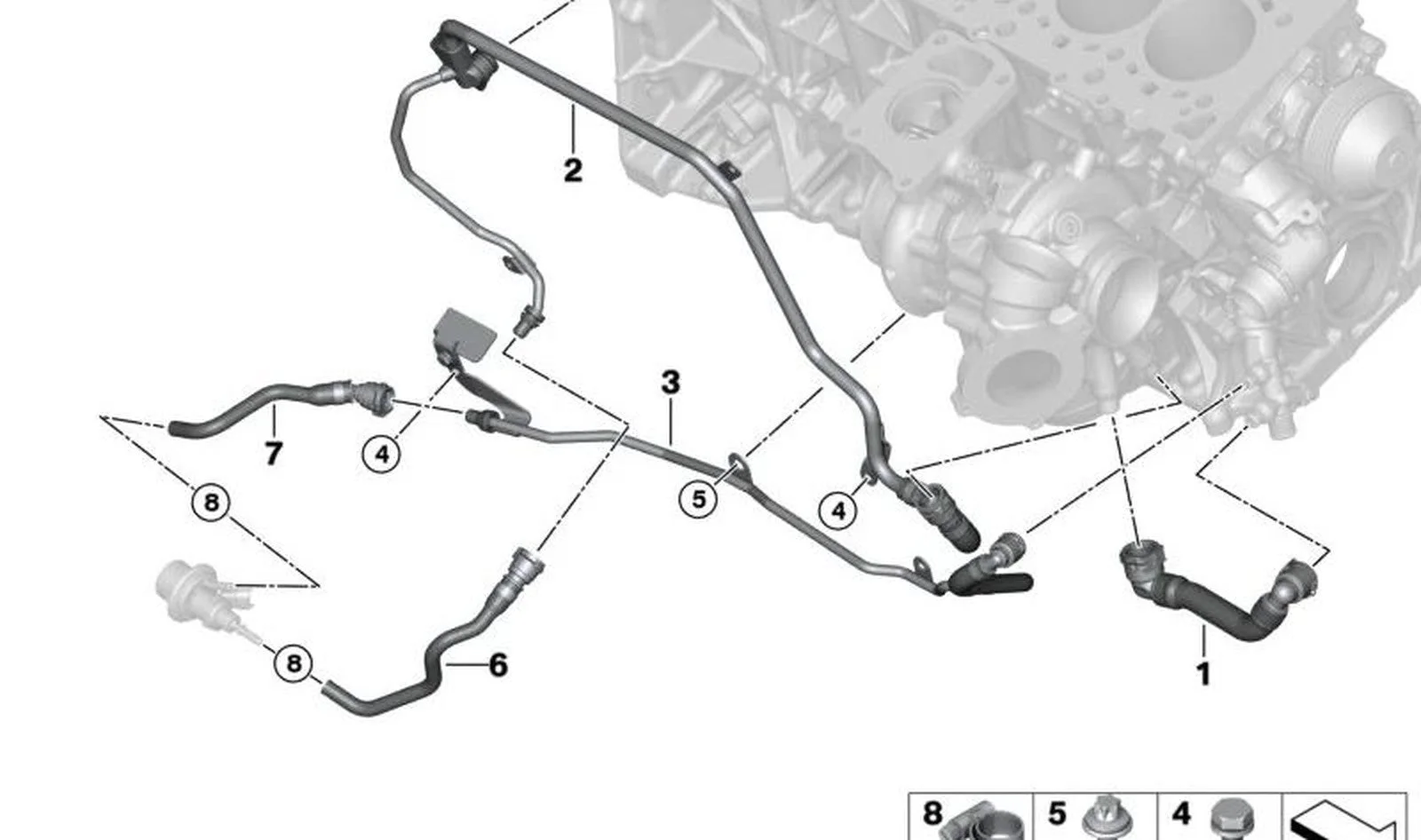 BMW E70 E88 F02 F07… ASA Cıvatası M10x25 07129905085