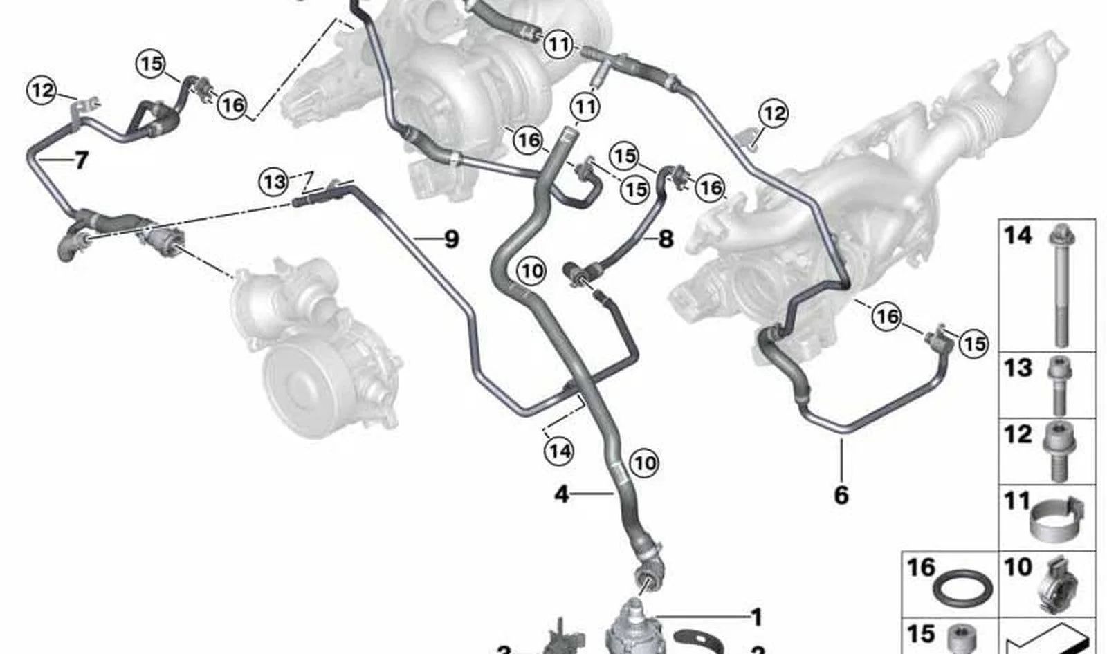 BMW E83 F01 F02 G12 ASA Cıvatası M8x80 07129905906
