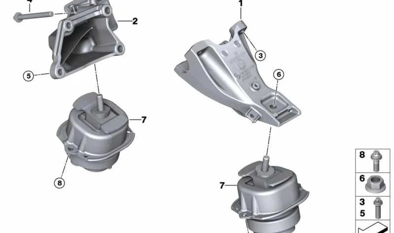 BMW E70 E71 F15 F16… ASA Cıvatası M10x100 07129907183