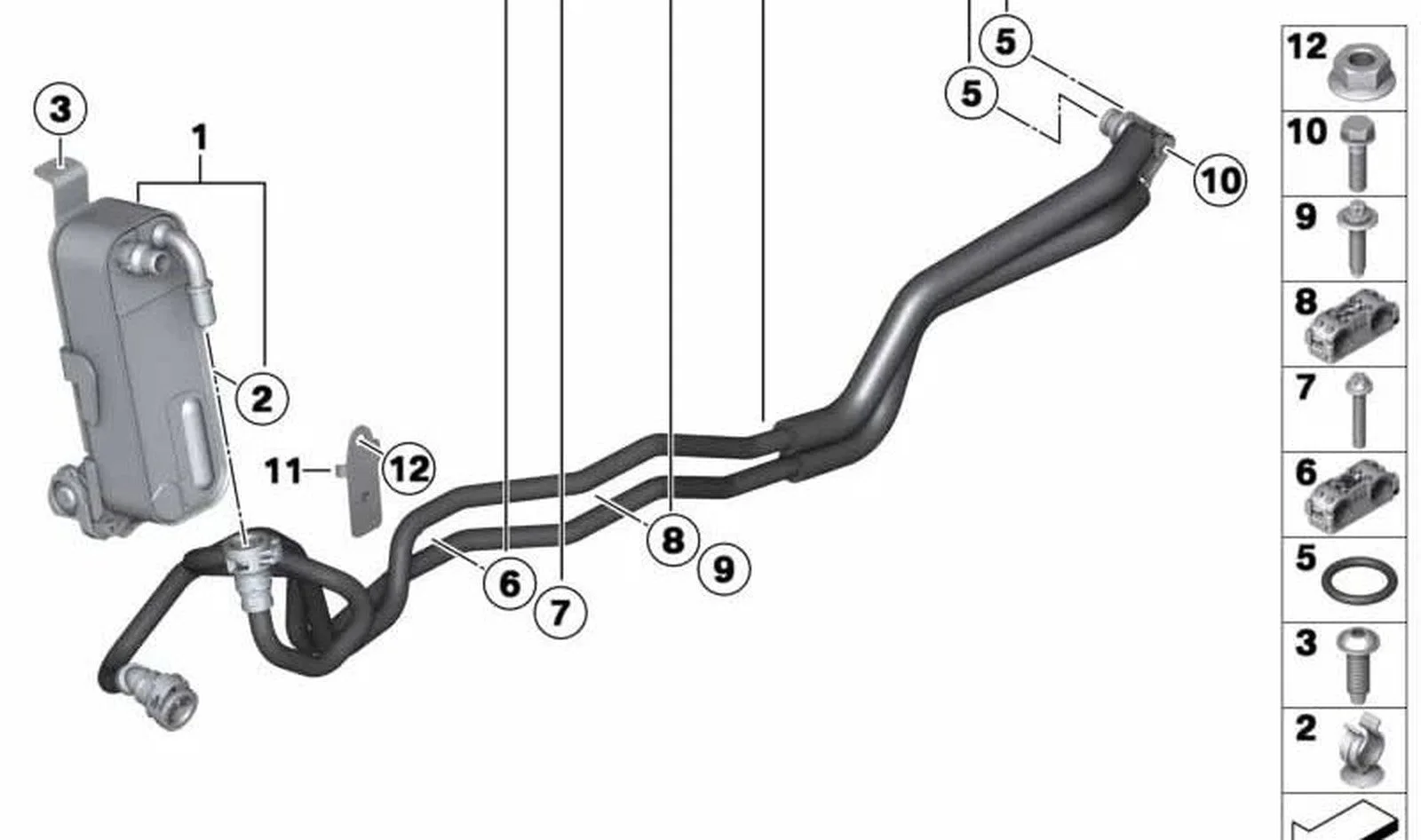 BMW F20 F21 F25 F26… Rondelalı ASA Cıvatası M6x30 07129907276