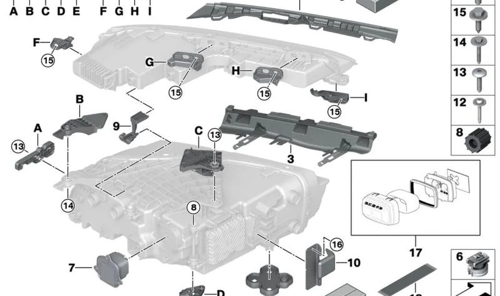 BMW F40 F44 F48 F49… Pullu Altıgen Cıvata 6x39 07146884350