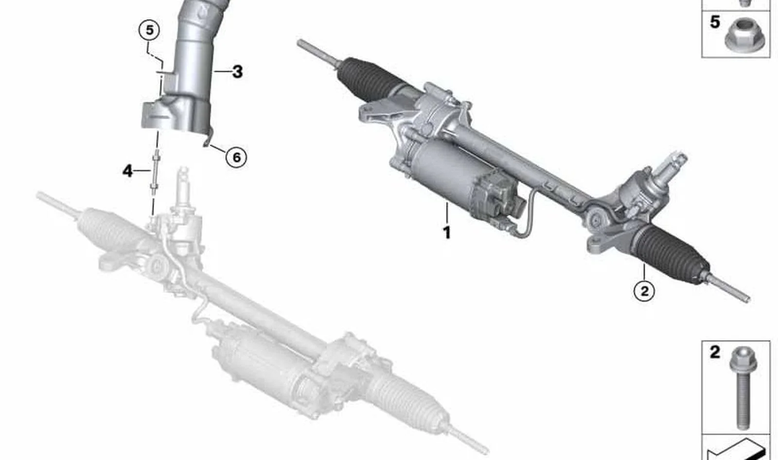 BMW F90 F91 F92 F93… Kendinden Diş Açan Altıgen Cıvata 07146887645