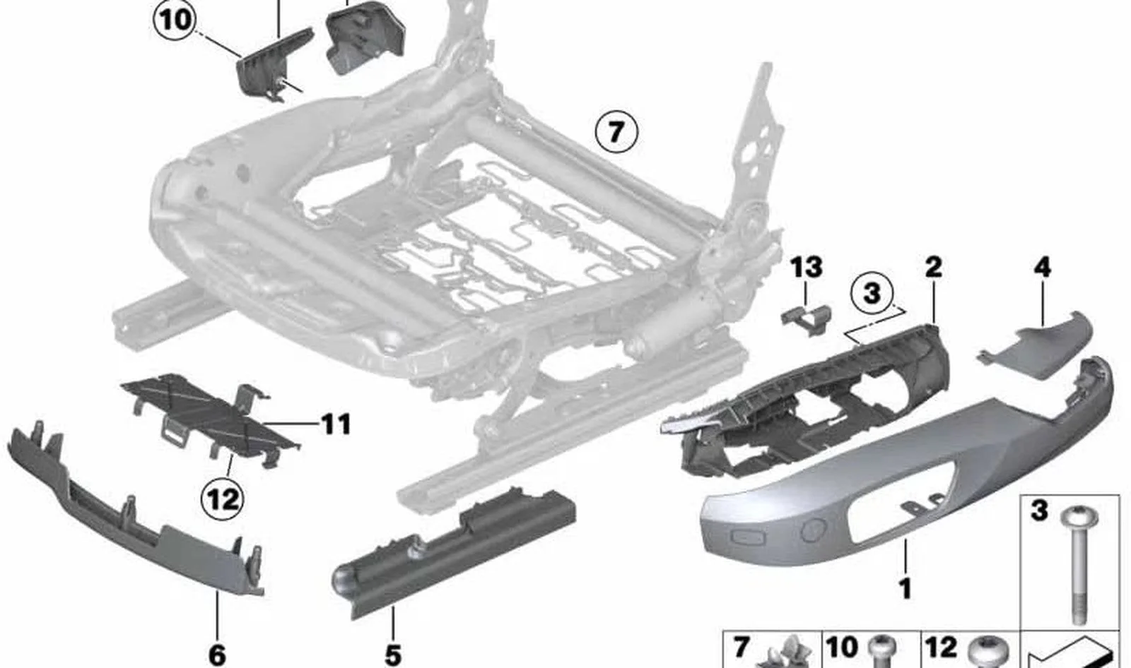 BMW E84 E87 E89 E90… Havşalı Cıvata 07146956577