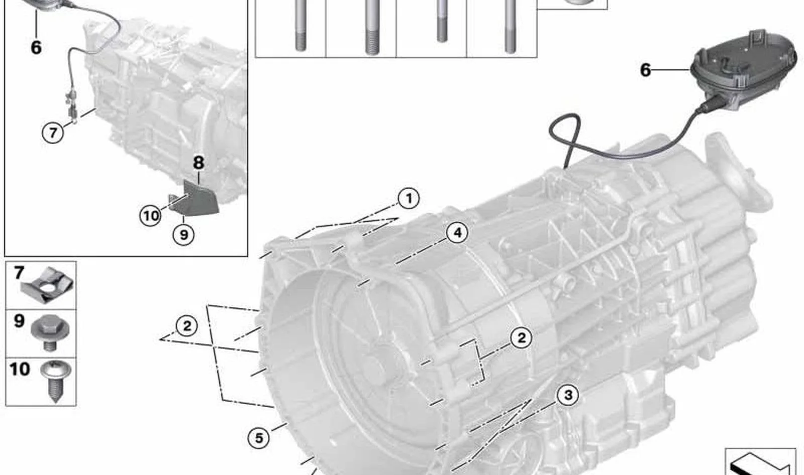 BMW E89 E92 E93 F83 Flanşlı Cıvata 07146958886