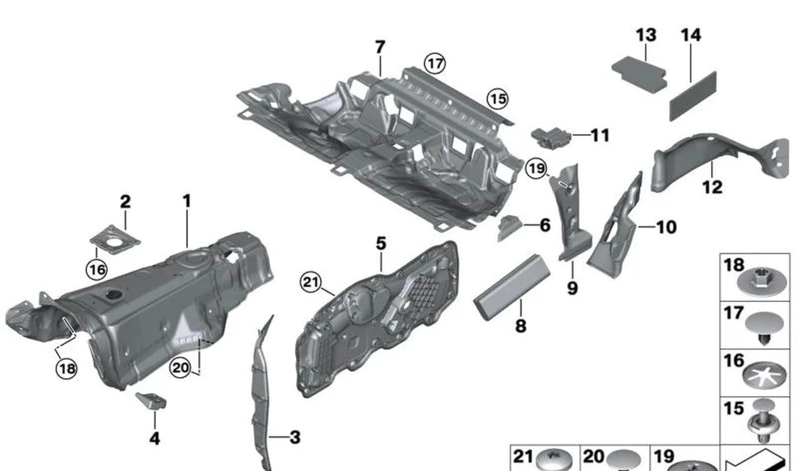 BMW F55 F56 F57 F90… Torx Cıvata 07146986937