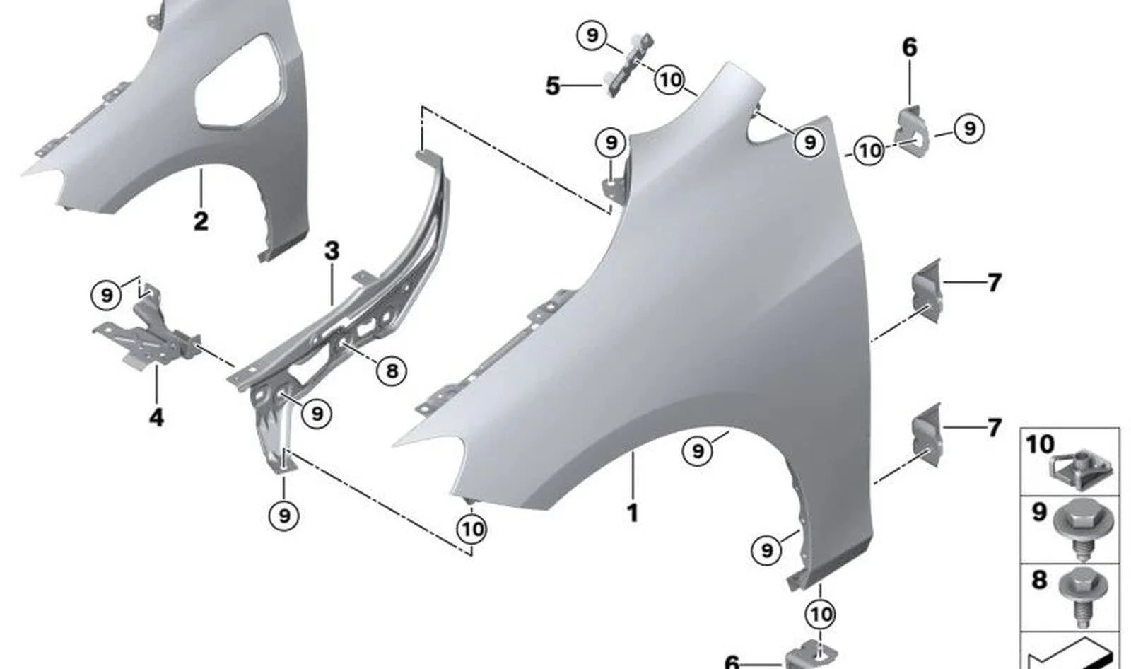 BMW E81 E84 E87 F20… Pullalı Altıgen Cıvata 07147122217