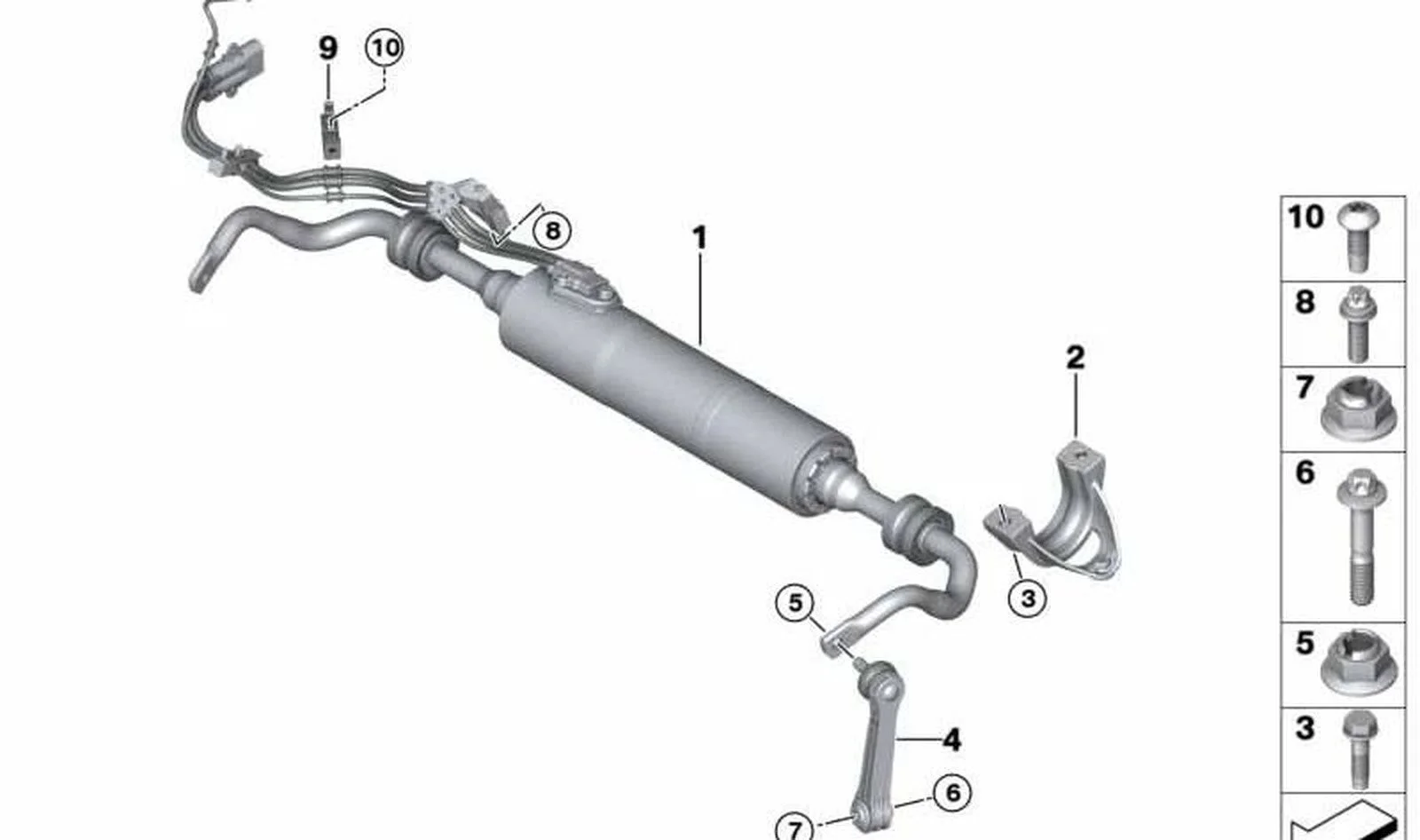 BMW G05 G06 G07 G11… M6 Flanşlı Cıvata 07147128161