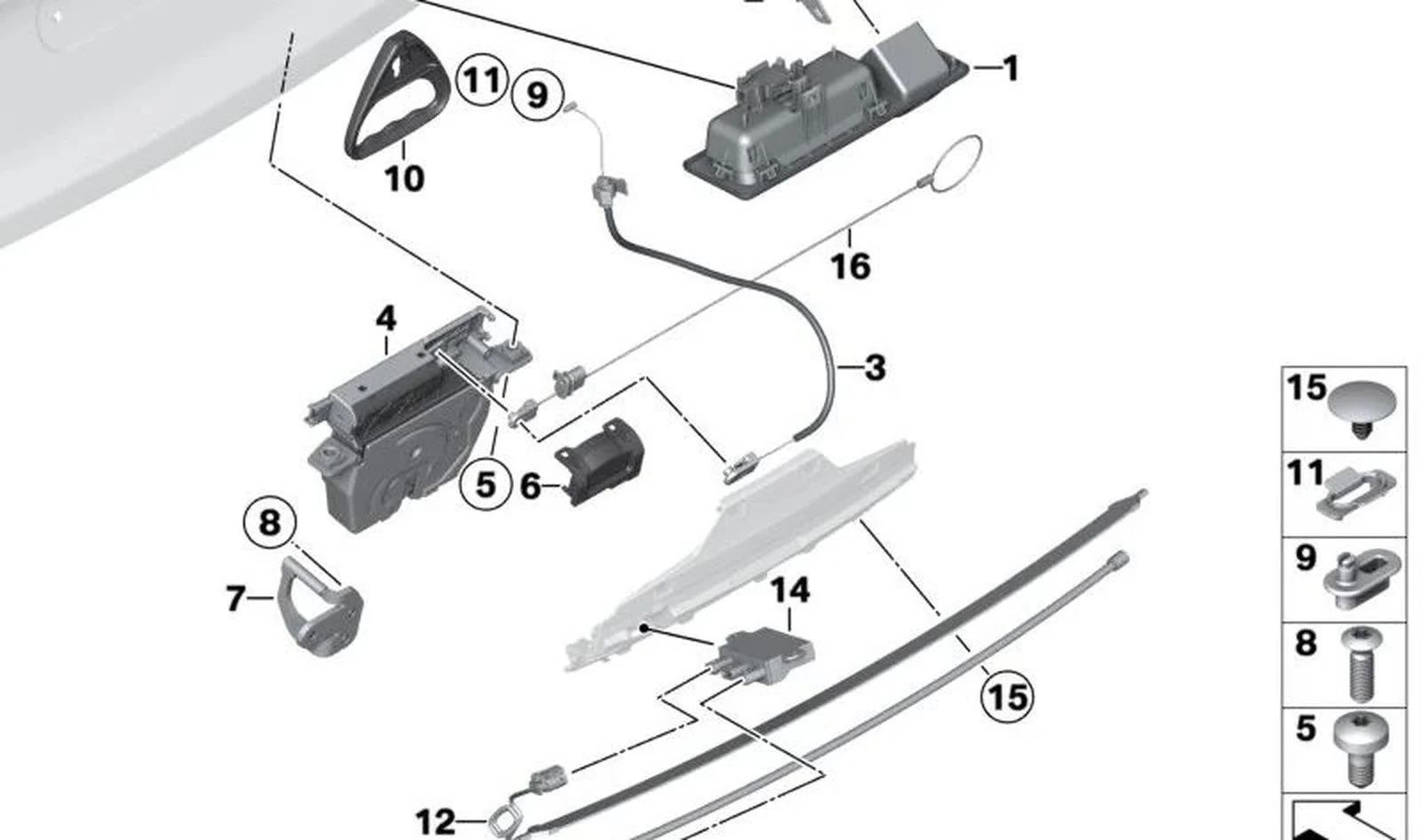 BMW E82 E88 F01 F02… Yüzeye Gömülen Torx Cıvata 07147177066