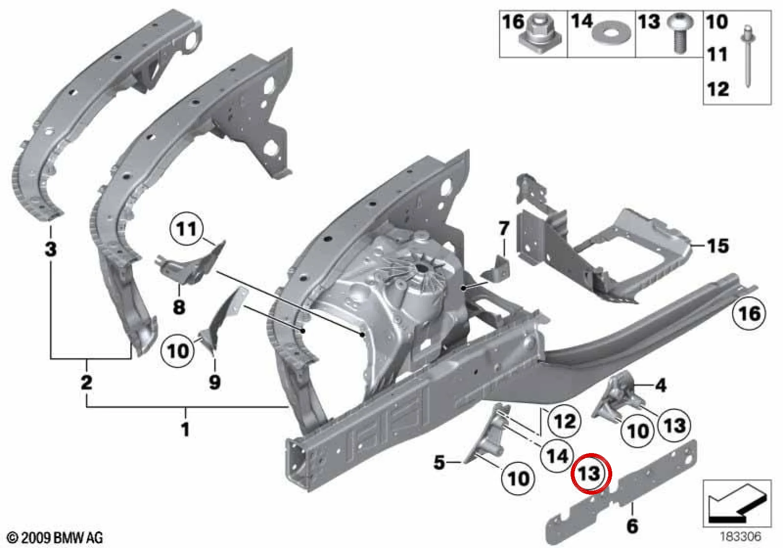 BMW E81 E82 E87 E88… Kendinden Kilitlemeli Torx Cıvata 07147208606
