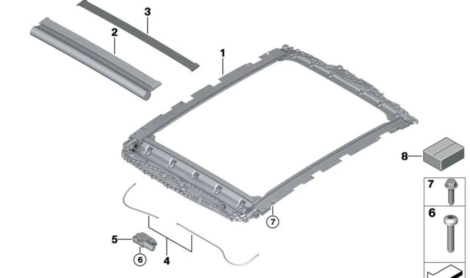 BMW F01 F02 F04 F10… Altıgen Başlı Cıvata 07147226126