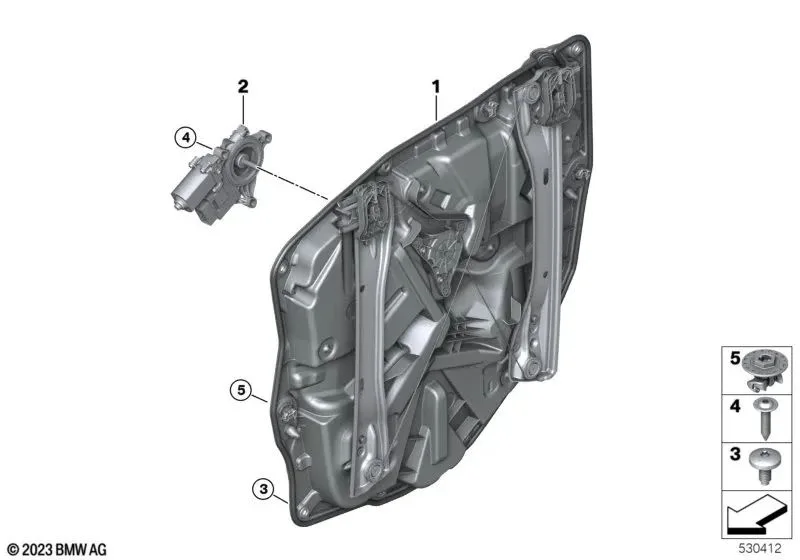 BMW F40 G01 G02 G05… Silindirik Başlı Cıvata M6 07147465017