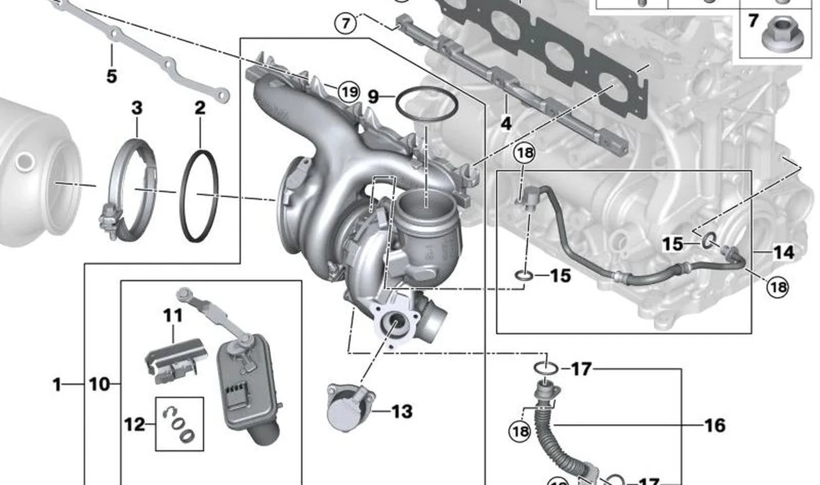 BMW G01 G02 G06 G08… İnce Kesitli O-Ring 07148846148