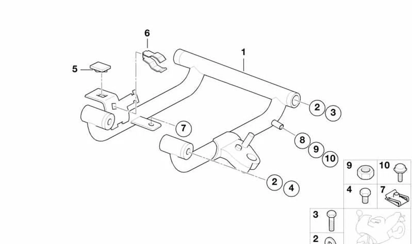 BMW E36 E38 E39 E46… Soket Tutucu Braketi 07149157161