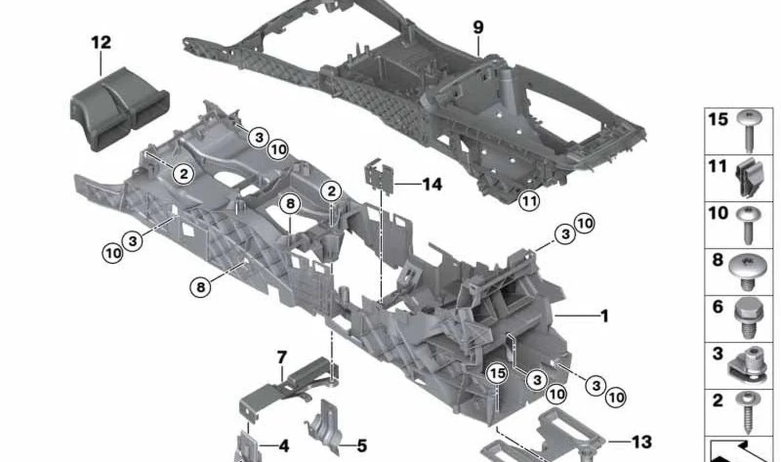 BMW F06 F07 F10 F11… 6x27 Yuvarlak Başlı Cıvata 07149186999