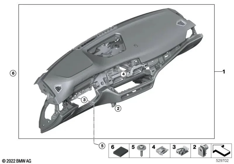 BMW G11 G20 G30 C Tipi Sac Klips Somunu 07149319414