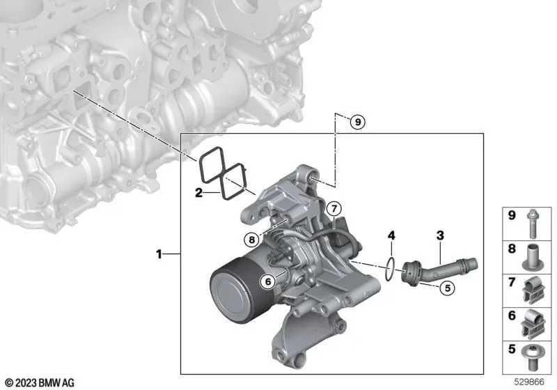 BMW G01 G02 G05 G06… Altıgen Cıvata 07149885505
