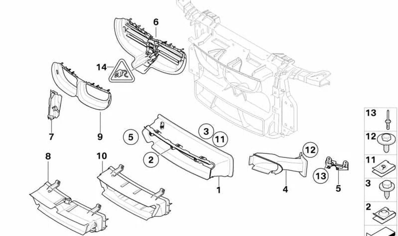 BMW 1 Serisi E87 Alt Orta Havl Bakaliti 51647836650