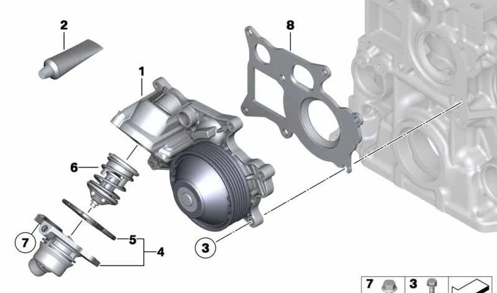 BMW 1 Serisi F20 F21 N47 N47N Devirdaim Plaka Conta 11517823040