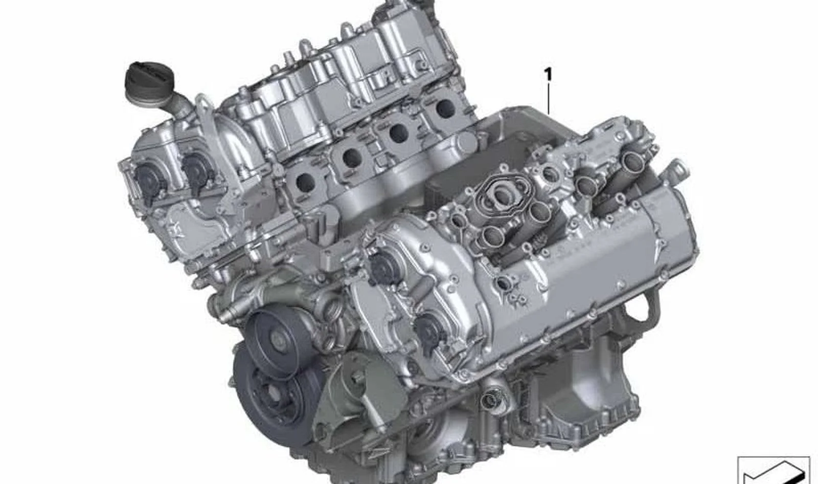 BMW G12 G14 G16 Motor Ünitesi 11002470300